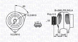 063377416010 Magneti marelli Alternator