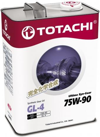 Totachi 4589904931635 Transmission oil Totachi ULTIMA SYN-GEAR 75W-90 GL-4, 4l. 4589904931635