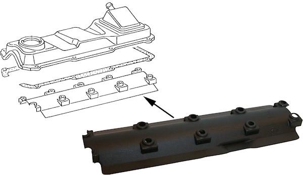 Camshaft oil deflector Jp Group 1112001400