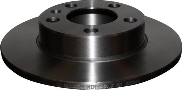 Jp Group 1163200509 Rear brake disc, non-ventilated 1163200509
