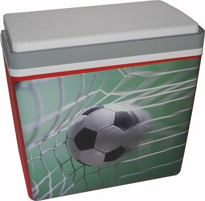 Ezetil 4020716803715 Thermobox Sun & Fun 25, "Soccer Ball" design 4020716803715