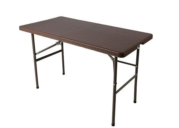 Time Eco 4820211100872 Folding table, 1.22 m., TE-1833, brown 4820211100872