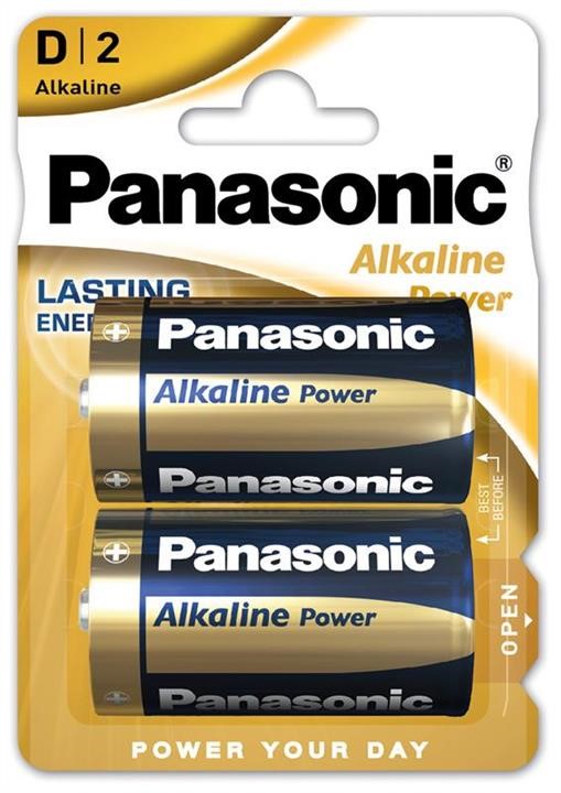 Panasonic LR20APB/2BP Battery Alkaline Power D/LR20 BL 2 pcs. (2955) LR20APB2BP