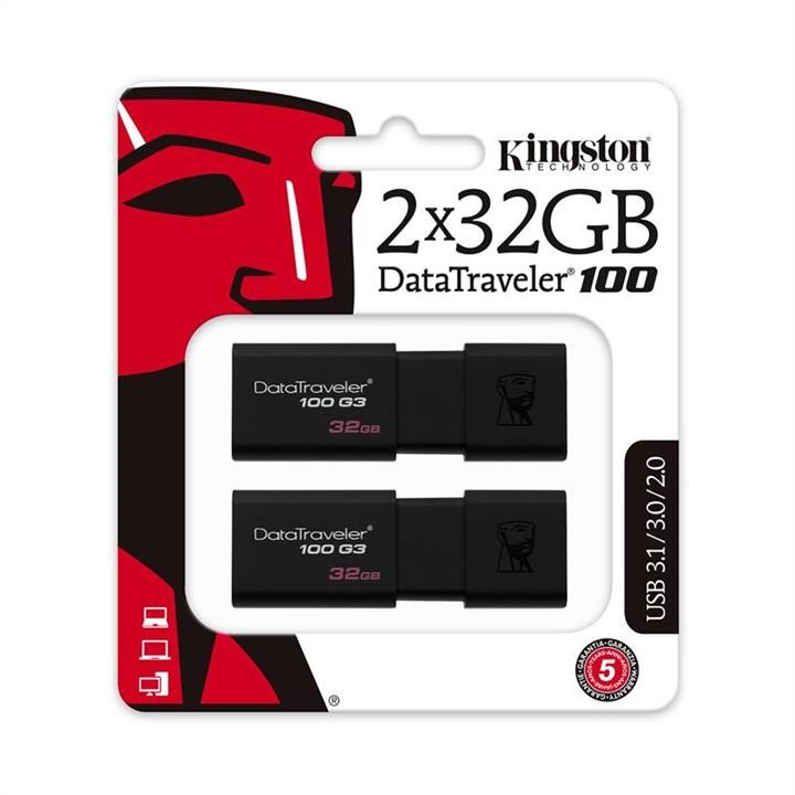 Kingston DT100G3/32GB-2P Auto part DT100G332GB2P