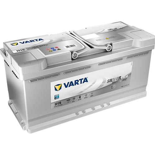 Varta 605901095D852 Battery Varta Silver Dynamic AGM 12V 105AH 950A(EN) R+ 605901095D852
