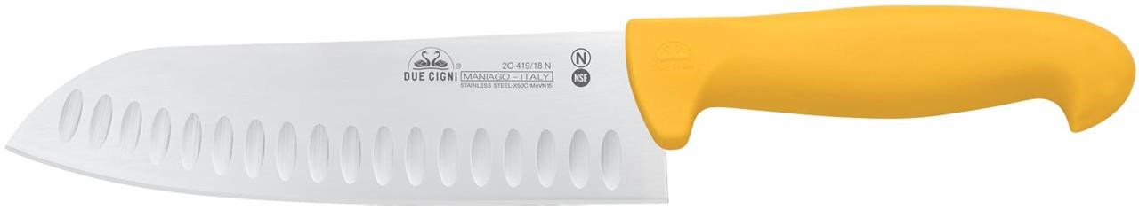 Due Cigni 419/18AN Kitchen knife Chef, yellow 41918AN