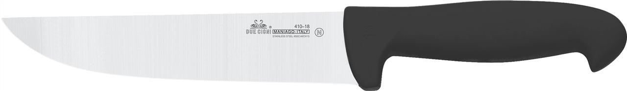 Due Cigni 410/18N Kitchen knife Professional Butcher Knife, black, blade 160 mm 41018N