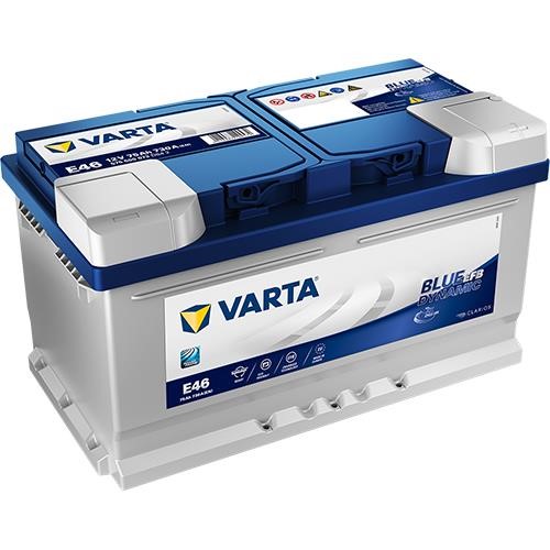 Varta 575500073D842 Battery Varta Blue Dynamic EFB 12V 75AH 730A(EN) R+ 575500073D842
