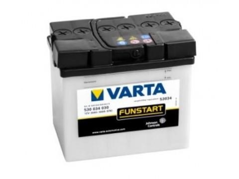 Varta 530034030A514 Battery Varta Powersports Freshpack 12V 30Ah 180A (EN) R+ 530034030A514