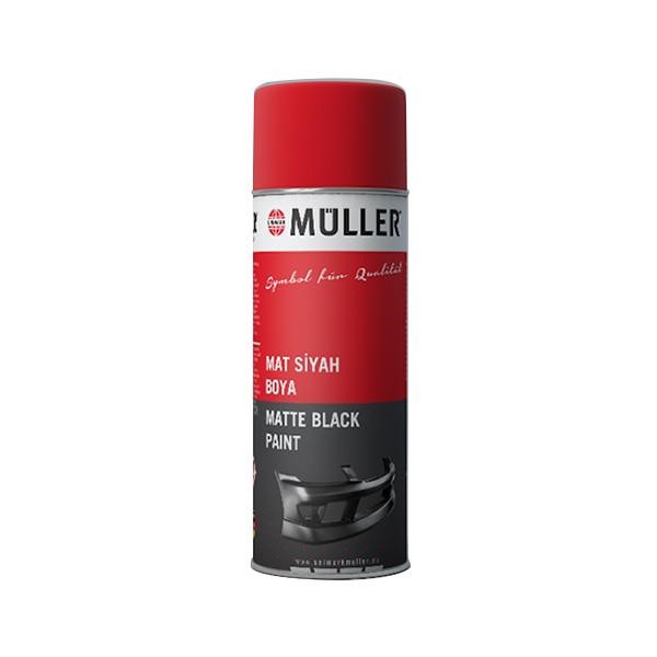 Muller 890162400 Matt paint Muller, black, 400 ml 890162400