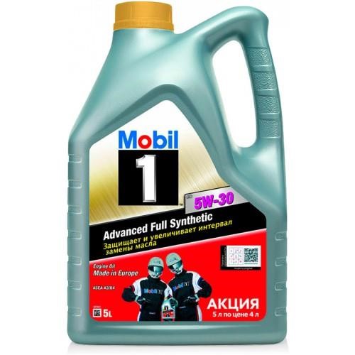 Mobil 155144 Engine oil Mobil 1 Full Synthetic 5W-30, 5L 155144
