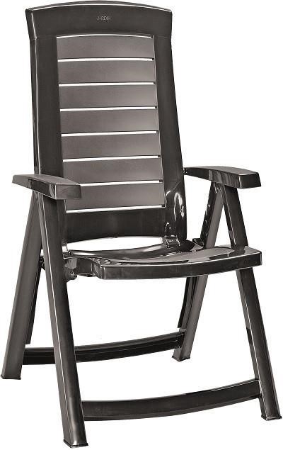 Allibert 8711245128979 Plastic chair Aruba, grey 8711245128979