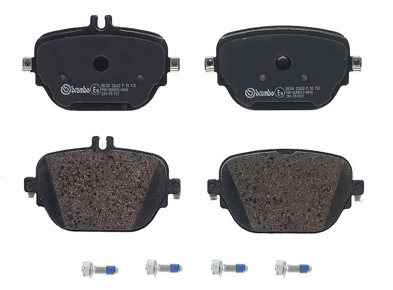 Brembo P 50 138 Brake Pad Set, disc brake P50138