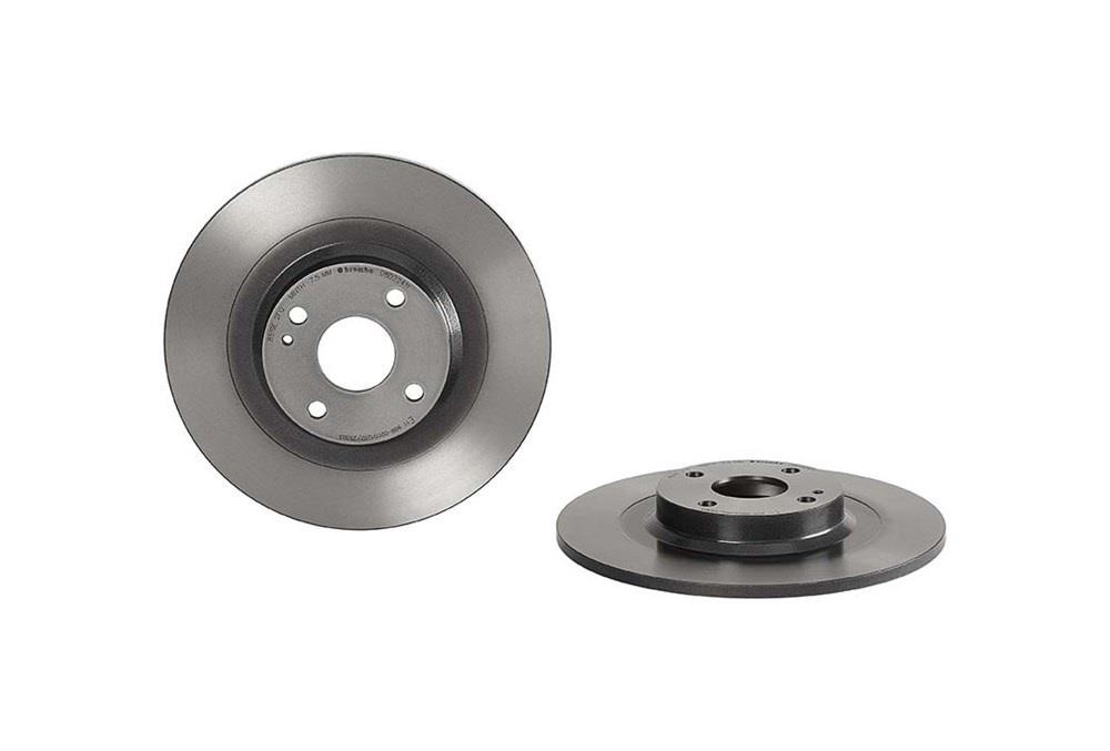Unventilated brake disc Brembo 08.D224.11