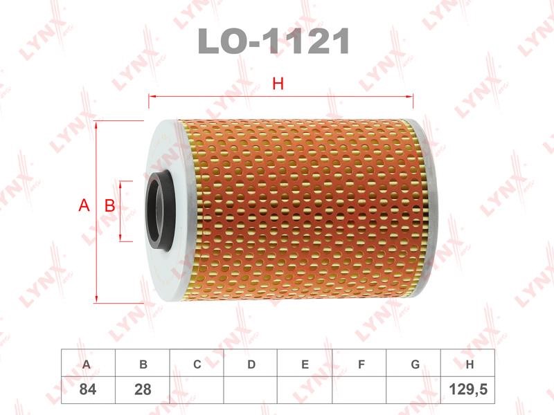 LYNXauto LO-1121 Oil Filter LO1121