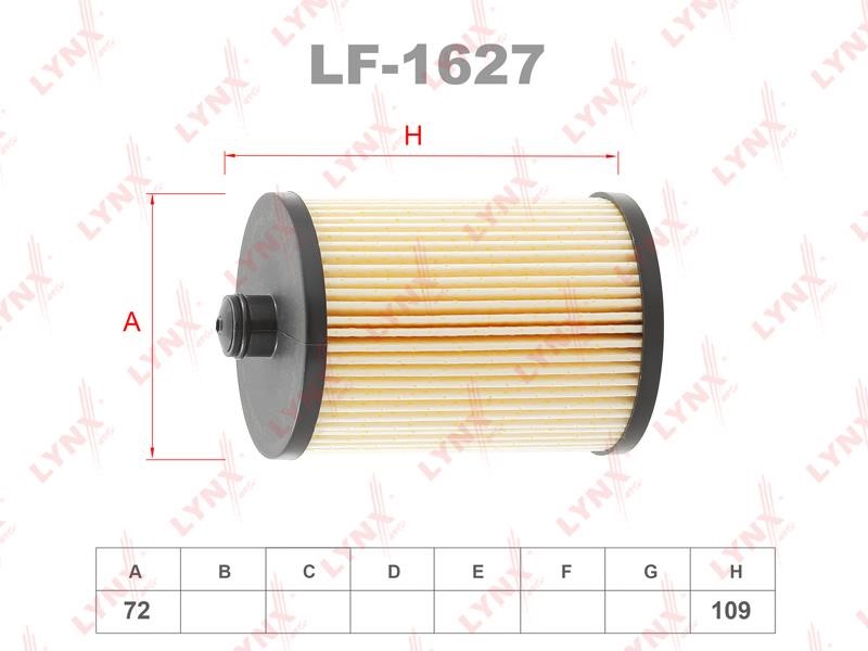 LYNXauto LF-1627 Fuel filter LF1627