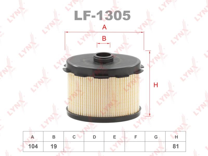 LYNXauto LF-1305 Fuel filter LF1305