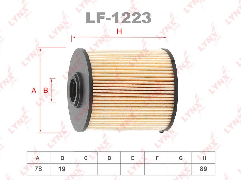LYNXauto LF-1223 Fuel filter LF1223