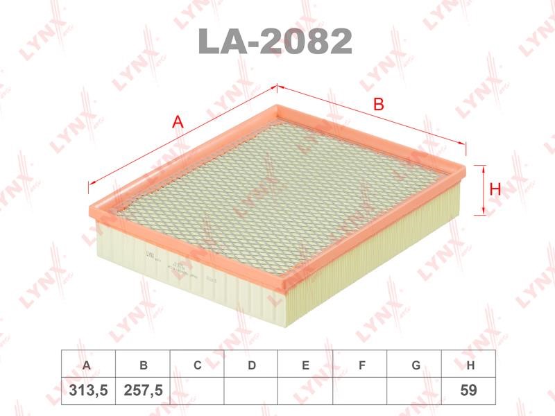 LYNXauto LA-2082 Air filter LA2082