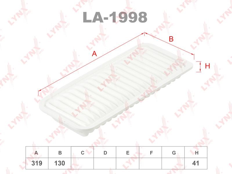 LYNXauto LA-1998 Air filter LA1998