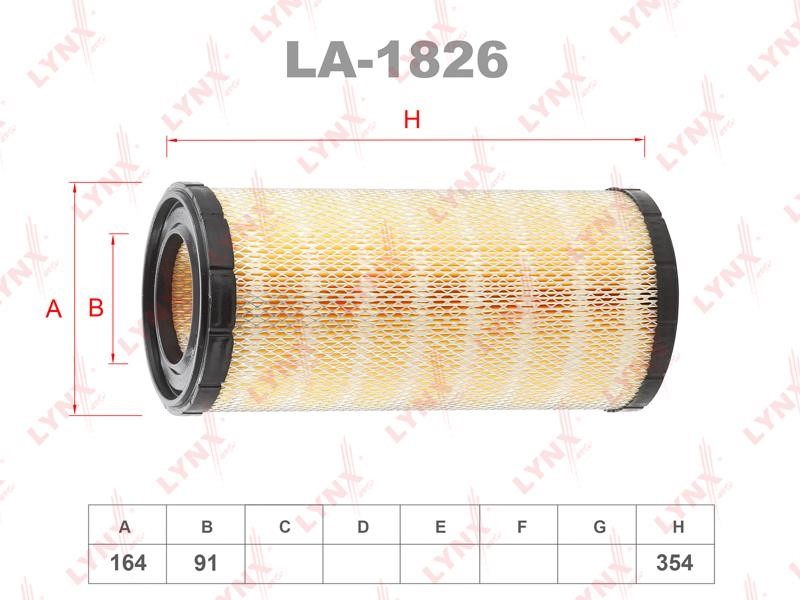LYNXauto LA-1826 Air filter LA1826