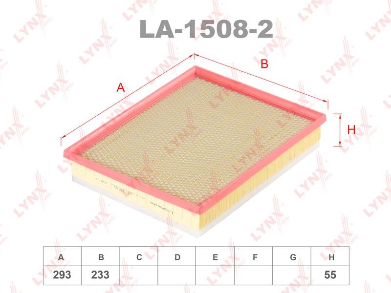 LYNXauto LA-1508-2 Air filter LA15082