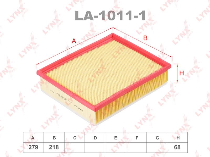 LYNXauto LA-1011-1 Air filter LA10111