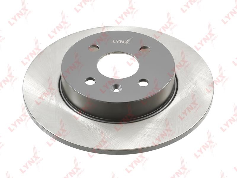 LYNXauto BN-1843 Rear brake disc, non-ventilated BN1843