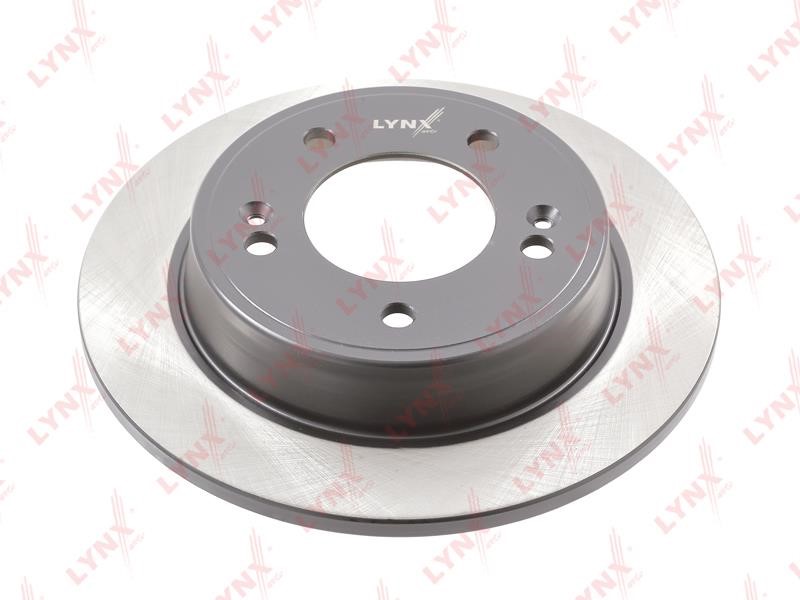 LYNXauto BN-1535 Rear brake disc, non-ventilated BN1535