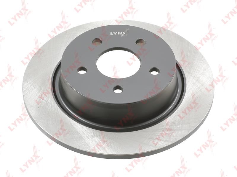 LYNXauto BN-1441 Rear brake disc, non-ventilated BN1441