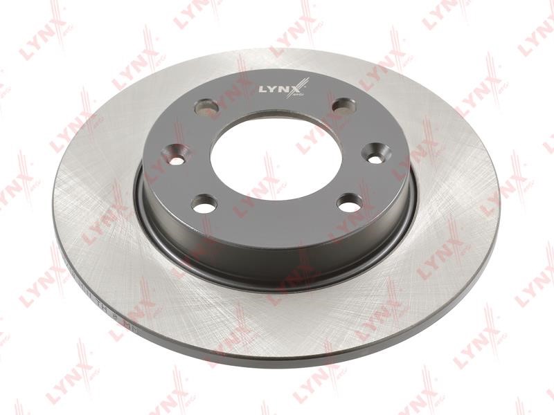 LYNXauto BN-1377 Rear brake disc, non-ventilated BN1377