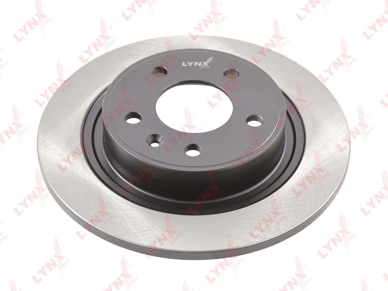 LYNXauto BN-1363 Rear brake disc, non-ventilated BN1363