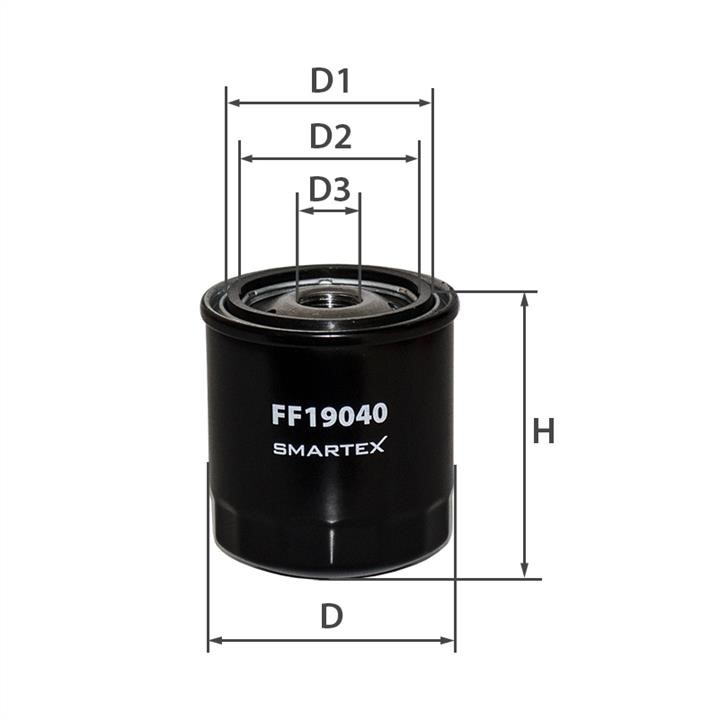 Smartex FF19040 Fuel filter FF19040