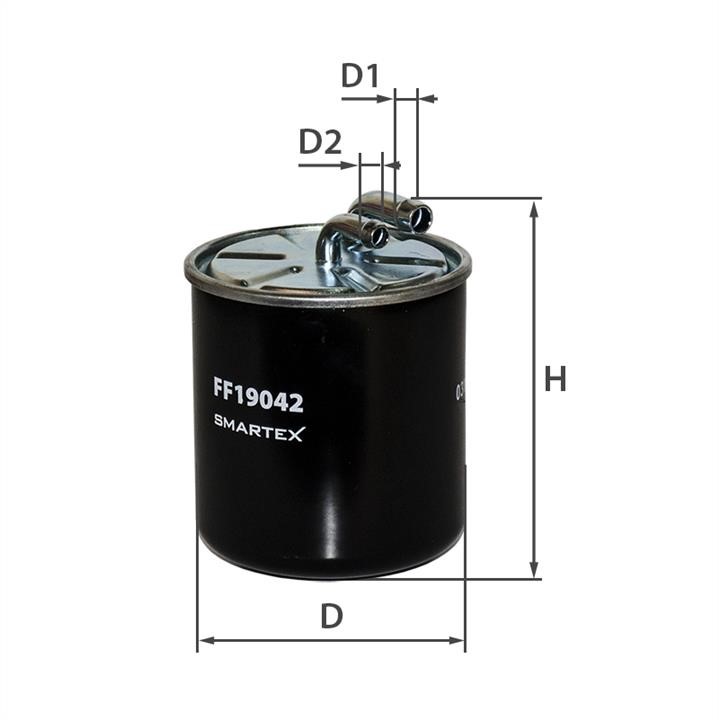 Smartex FF19042 Fuel filter FF19042