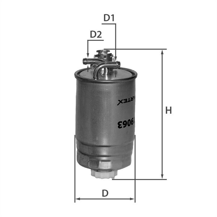 Smartex FF19063 Fuel filter FF19063