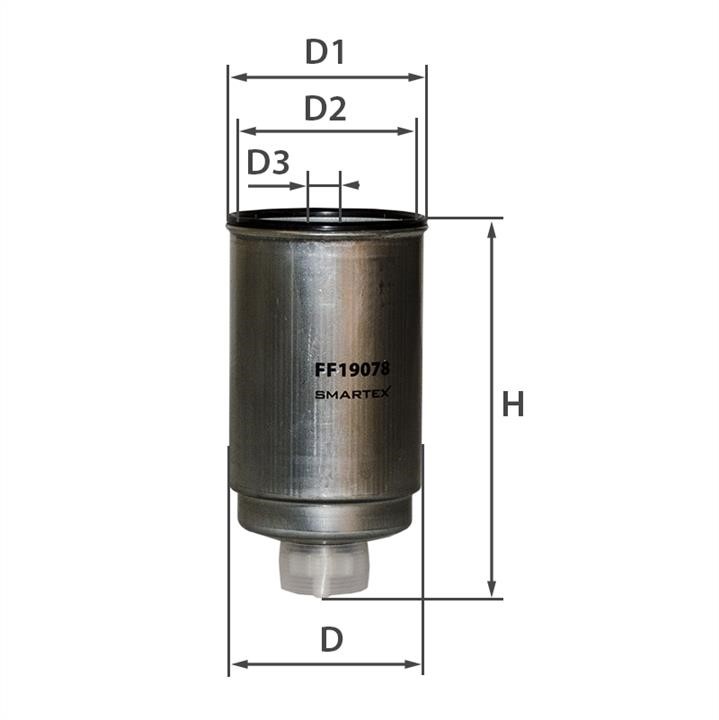 Smartex FF19078 Fuel filter FF19078