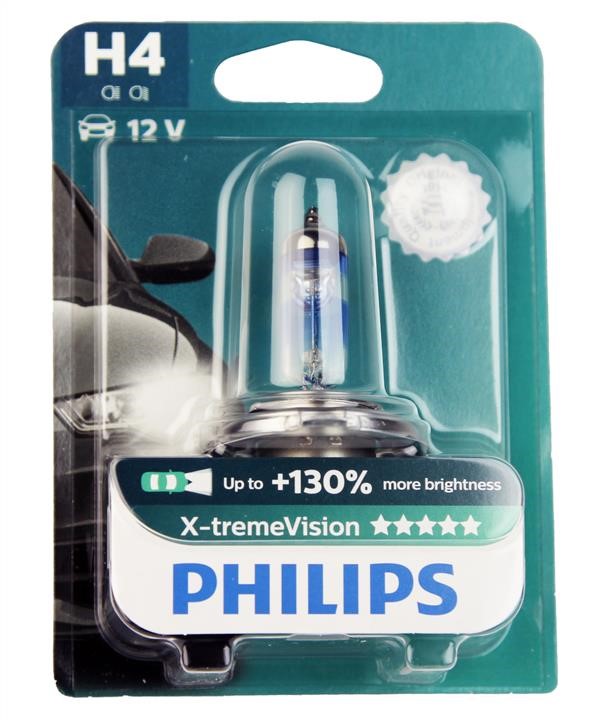 Philips 12342XV+B1 Halogen lamp Philips X-Tremevision +130% 12V H4 60/55W +130% 12342XVB1
