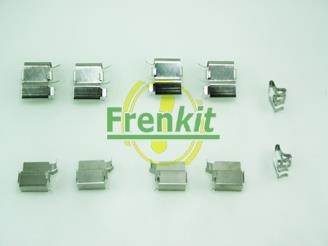 Rear brake pad fitting kit Mazda RX 8: 901240 Frenkit Brake pad fitting kit