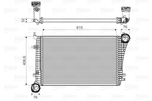 Valeo 818675 Intercooler, charger 818675