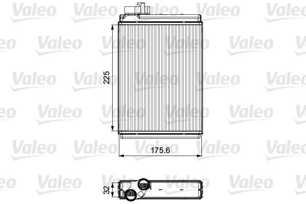 Valeo 811507 Heat exchanger, interior heating 811507