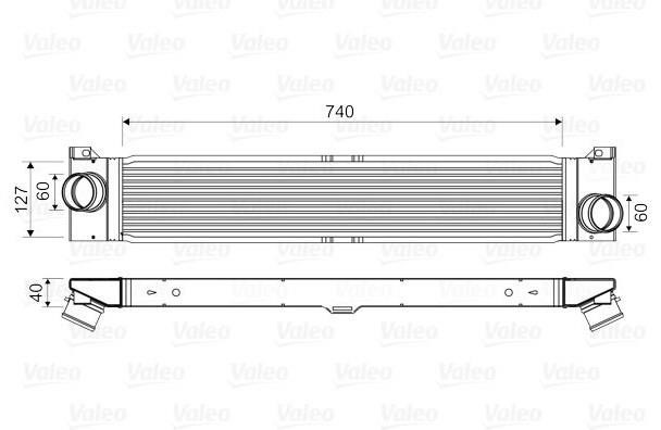 Intercooler Fiat Ducato: 818586 Valeo Intercooler, charger
