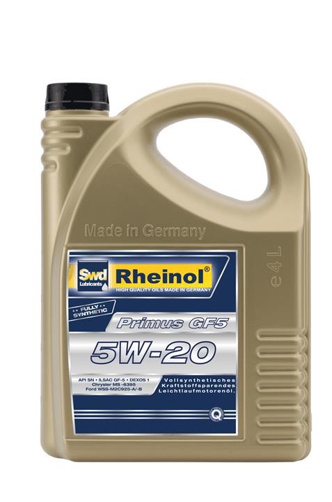 SWD Rheinol 31169.485 Engine oil SWD Rheinol Primus GF5 SAE 5W-20, 4L 31169485