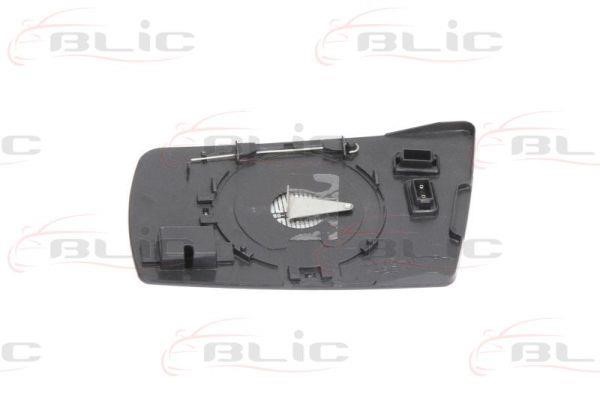 Wing mirror glass Heated Blic 6102-02-1232539P