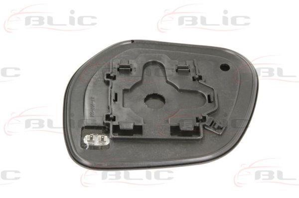 Wing mirror glass Heated Blic 6102-02-1232859P