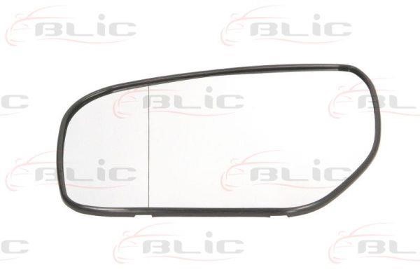 Wing mirror glass Heated Blic 6102-02-1271111P