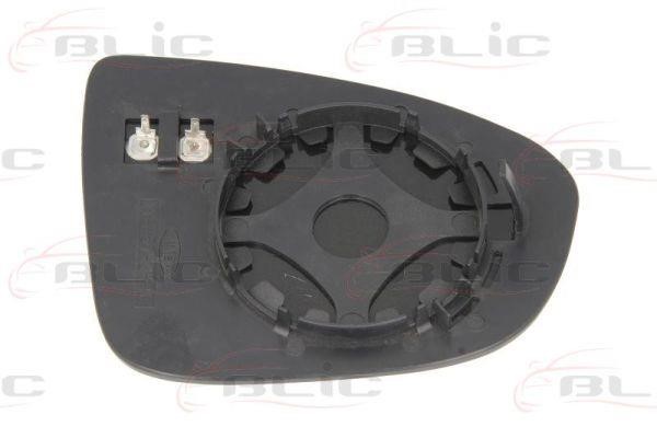 Wing mirror glass Heated Blic 6102-04-2002009P