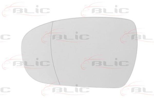 Wing mirror glass Heated Blic 6102-20-2001391P