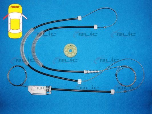 Repair kit for power window Blic 6205-25-038807P