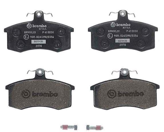 Brembo P 41 003X BREMBO XTRA disc brake pads, set P41003X