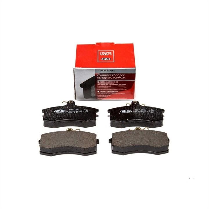 Lada 21080-3501800-83 Brake Pad Set, disc brake 21080350180083